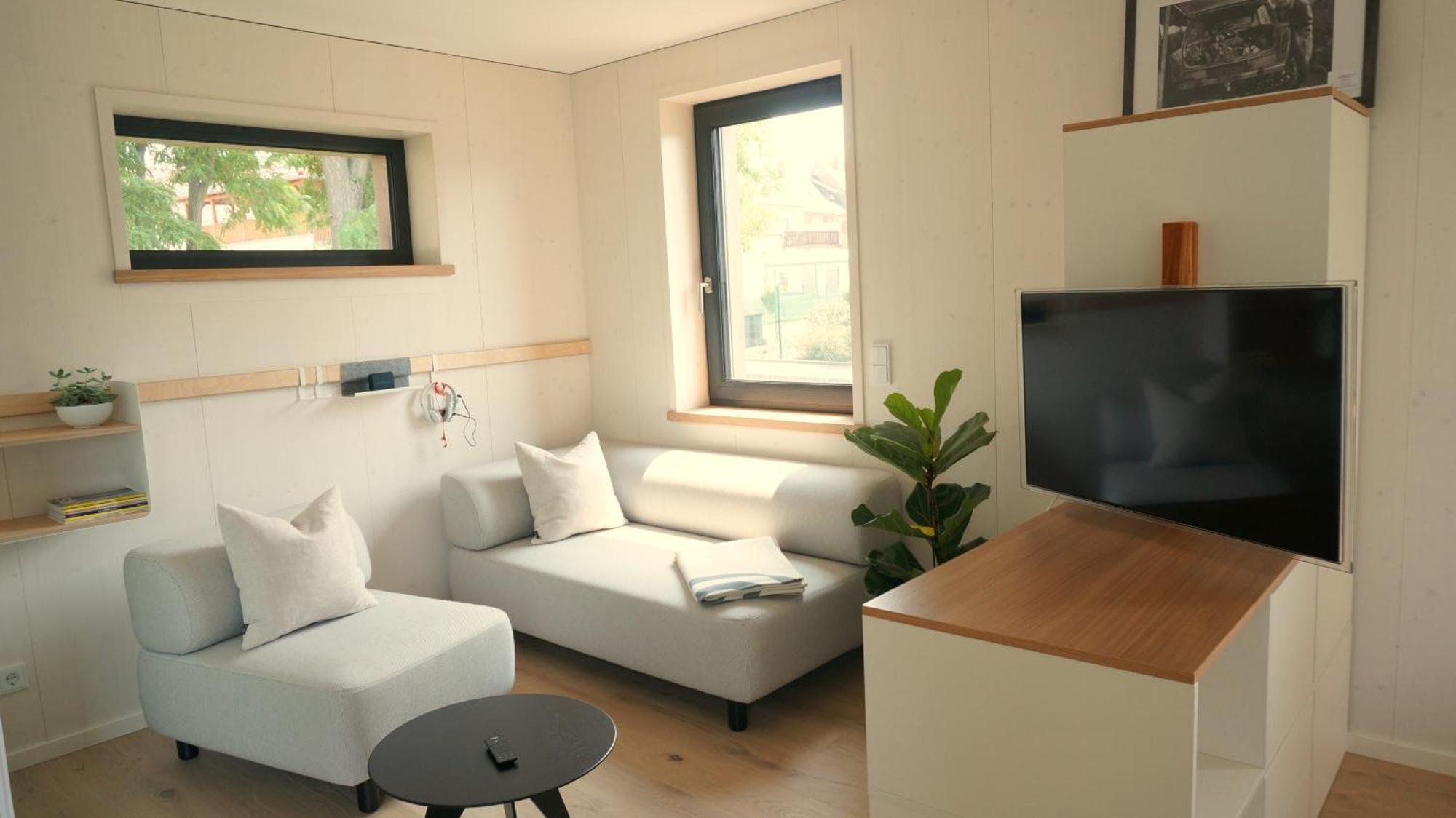 Tiny Design-Modulhaus Mit 33 M² Villa Grimma Kültér fotó